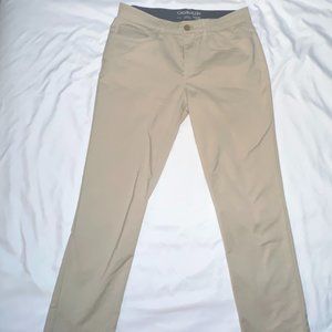 Calvin Klein Men's Slim-Fit Khaki Chinos 31x30